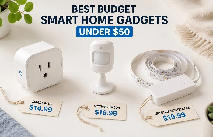 Best budget smart home gadgets under 50 dollars for everyday use