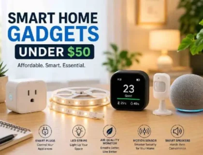 Affordable smart home gadgets under 50 dollars for everyday use