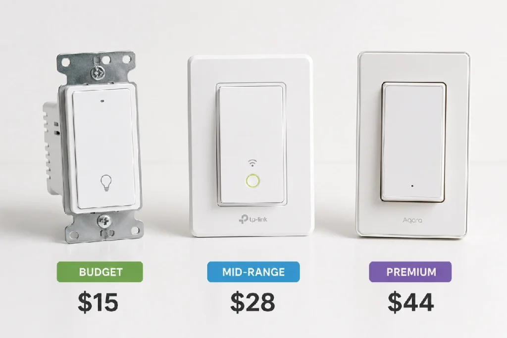 Best Budget Smart Switches Under $50 (2026 Guide)