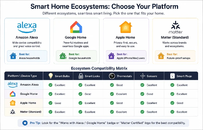 Smart home buying checklist and starter bundle tiers for lean balanced and expanded setups