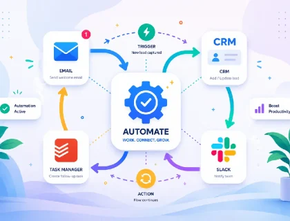 Best workflow automation tools for office productivity in 2026 — visual overview