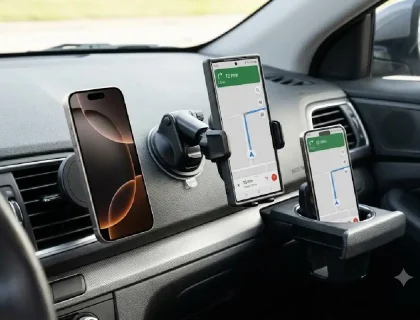 Best car phone mounts for 2026 compared on a dashboard