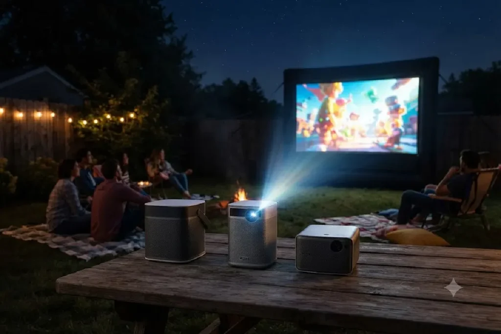 Best Portable Bluetooth Projectors for Movies Anywhere