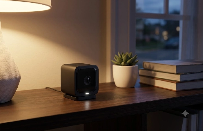 Wyze Cam v4 budget smart security camera with night vision