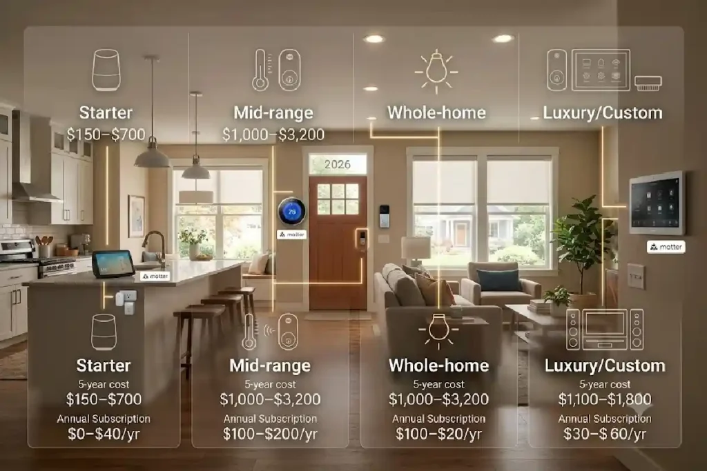 How Much Does a Smart Home Cost? Full 2026 Breakdown