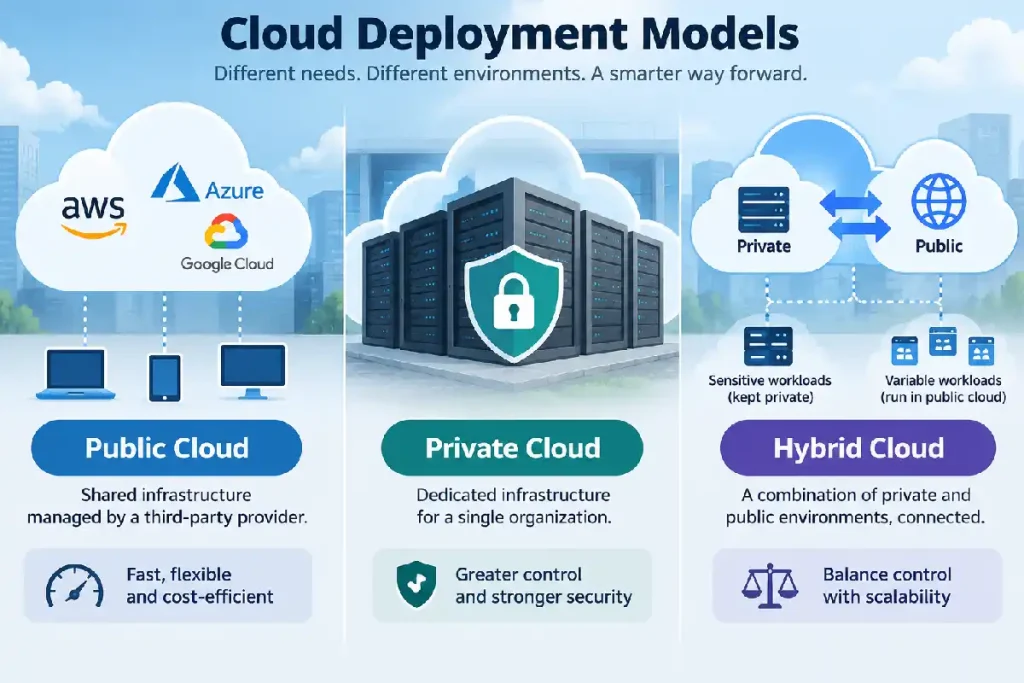 Cloud Computing Deployment Models: Public vs Hybrid