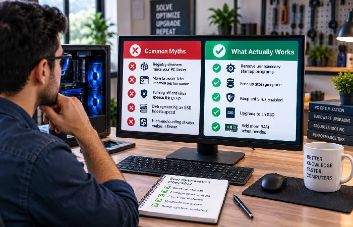 Proven computer optimization methods compared with outdated myths