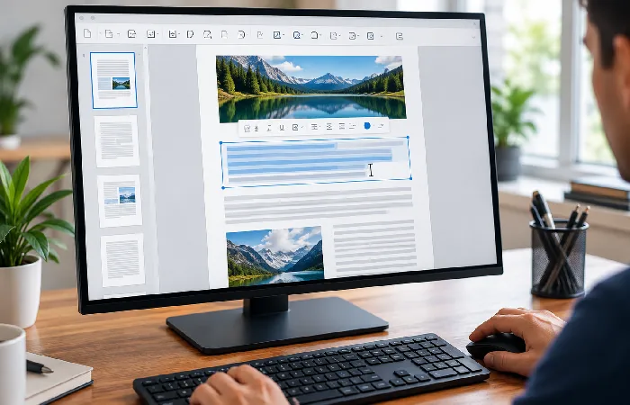 Editing PDF text on Windows