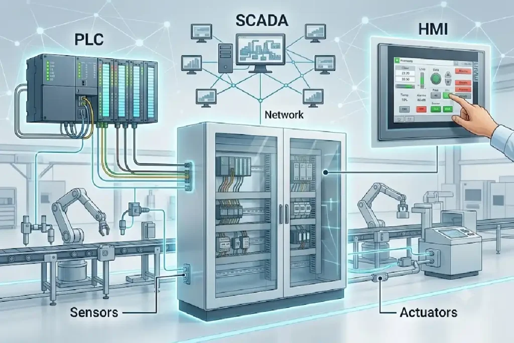 Industrial Automation Systems: Types, Components & Uses