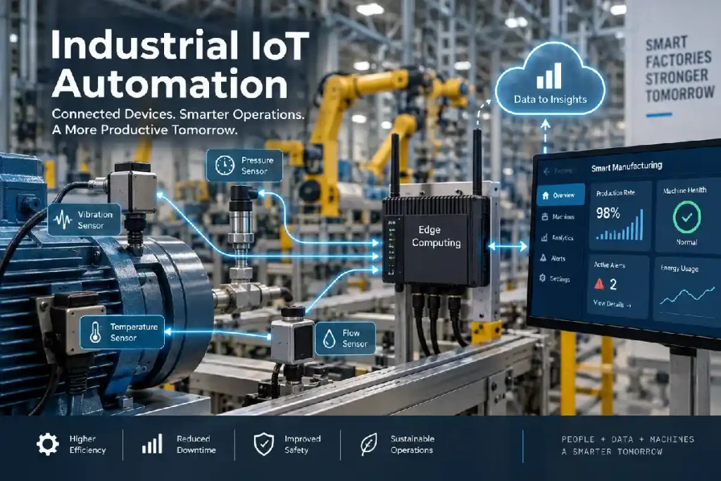Industrial IoT Automation: How IIoT Powers Smart Factories