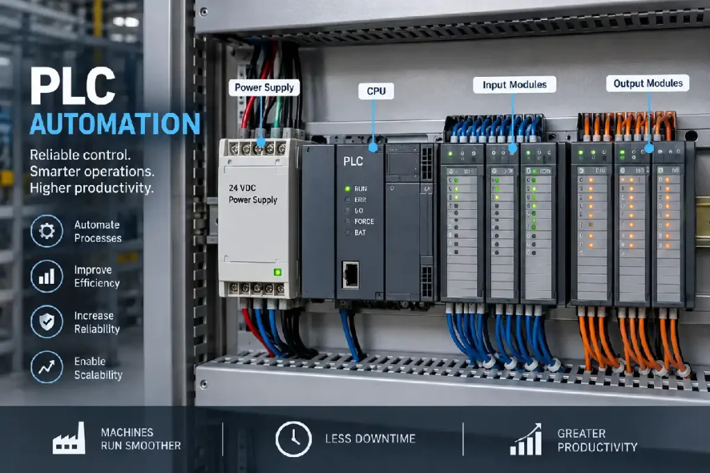PLC Automation: How Programmable Logic Controllers Work