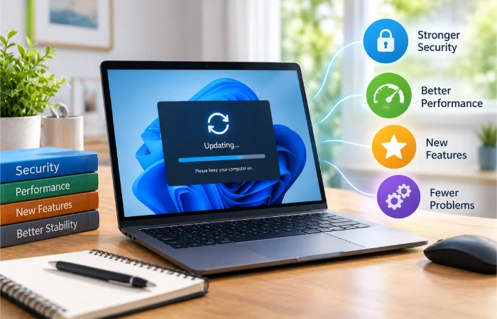 Benefits of keeping Windows software and applications updated