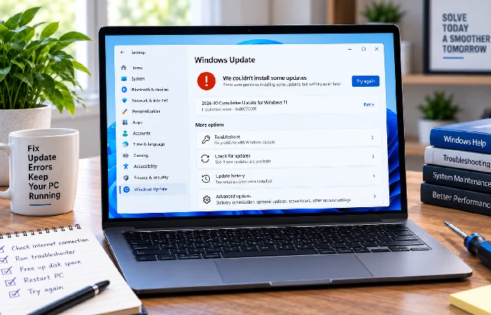 Troubleshooting common Windows update installation errors