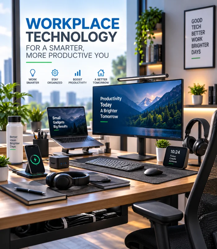 Workplace technology and office gadgets